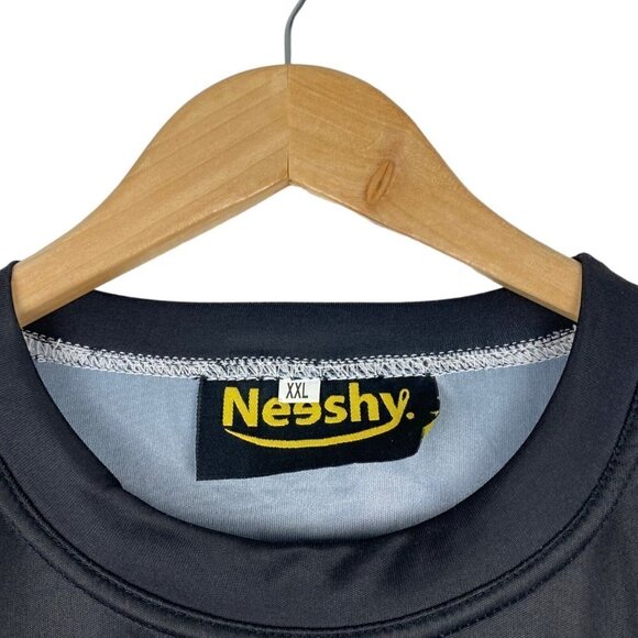 Neeshy Men's Black 1 Hoal Humming Bird Graphic Print Crew Neck T Shirt US XXL - Picture 3 of 7